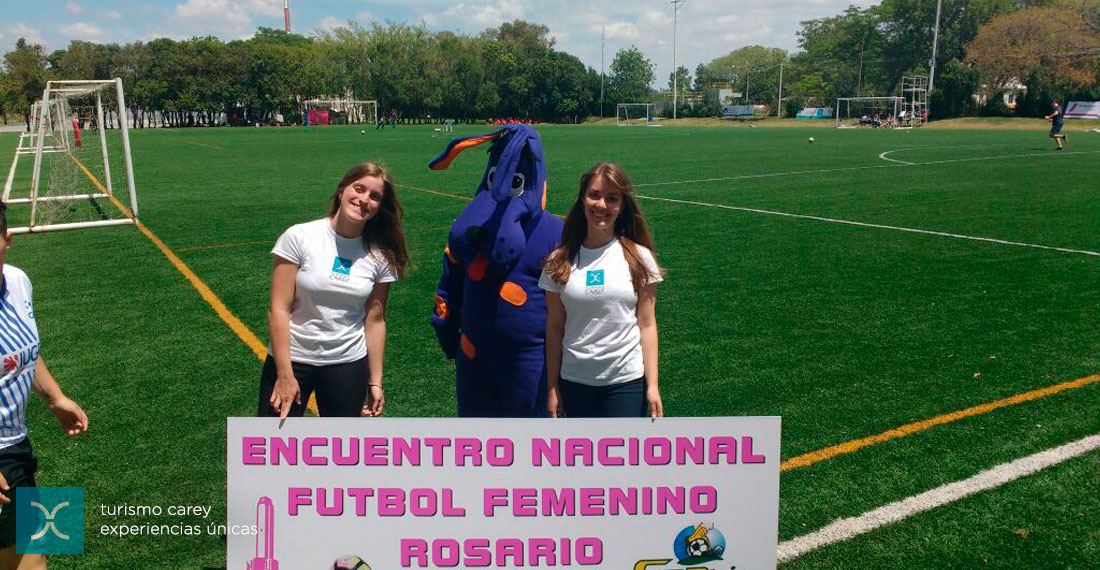 Encuentro nacional de fútbol femenino en Grupo Ekipo